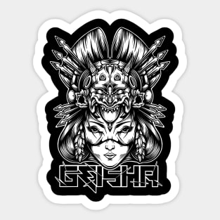 Geisha Sticker